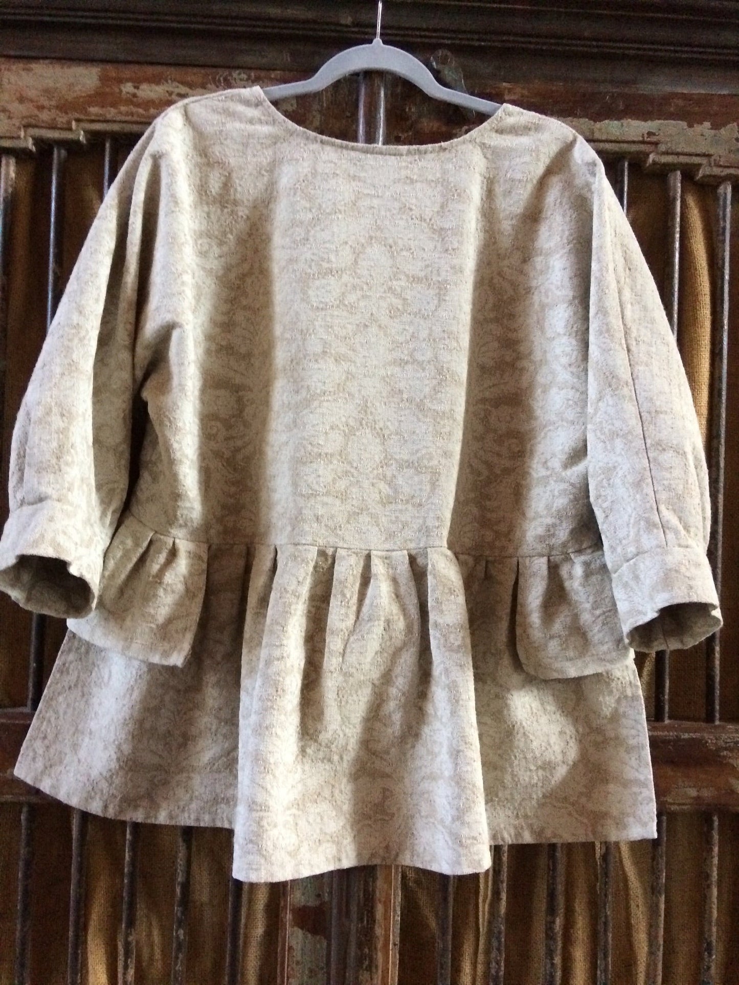 Damask Linen Waistcoat