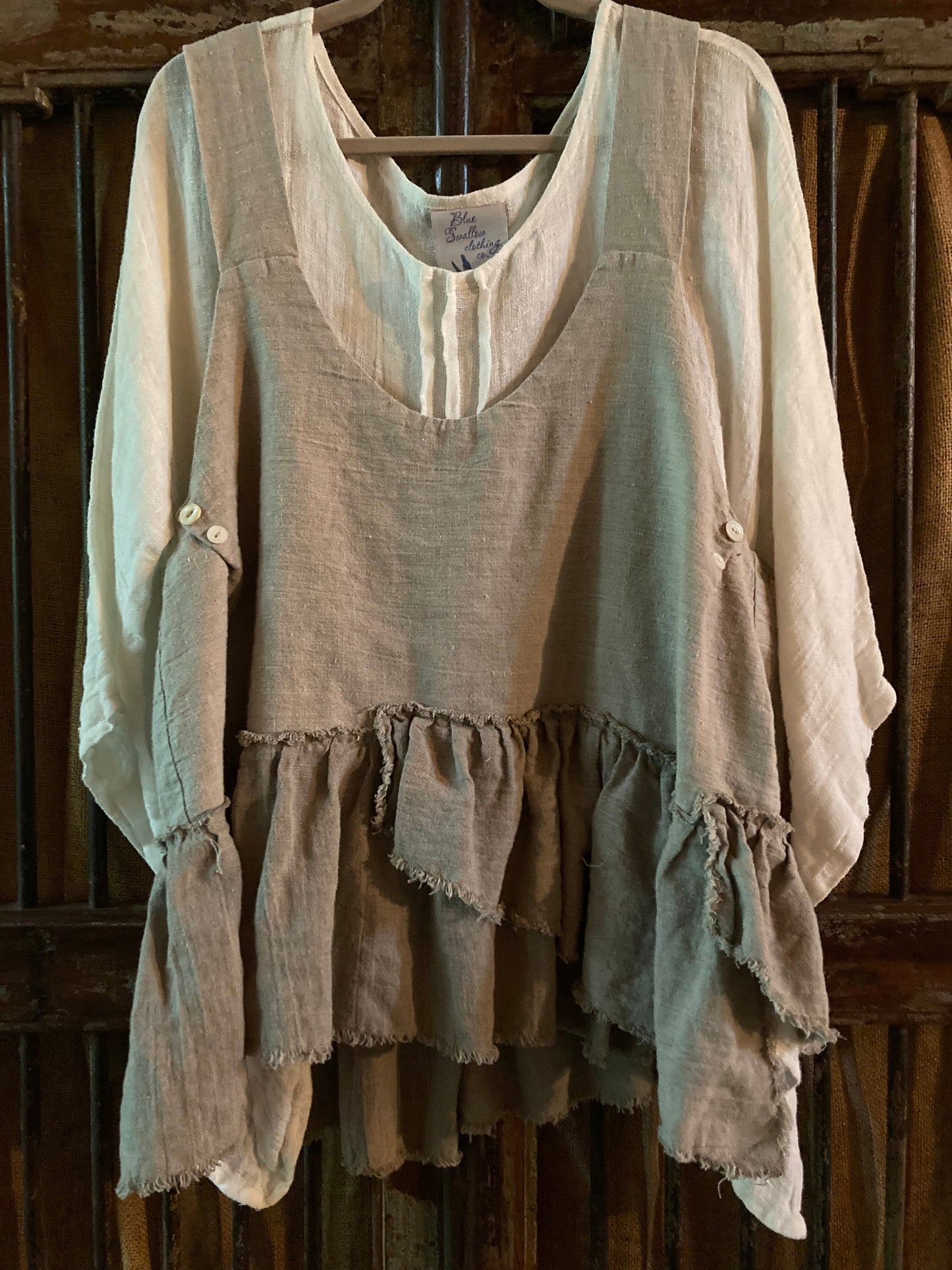 Linen Overall Tunic