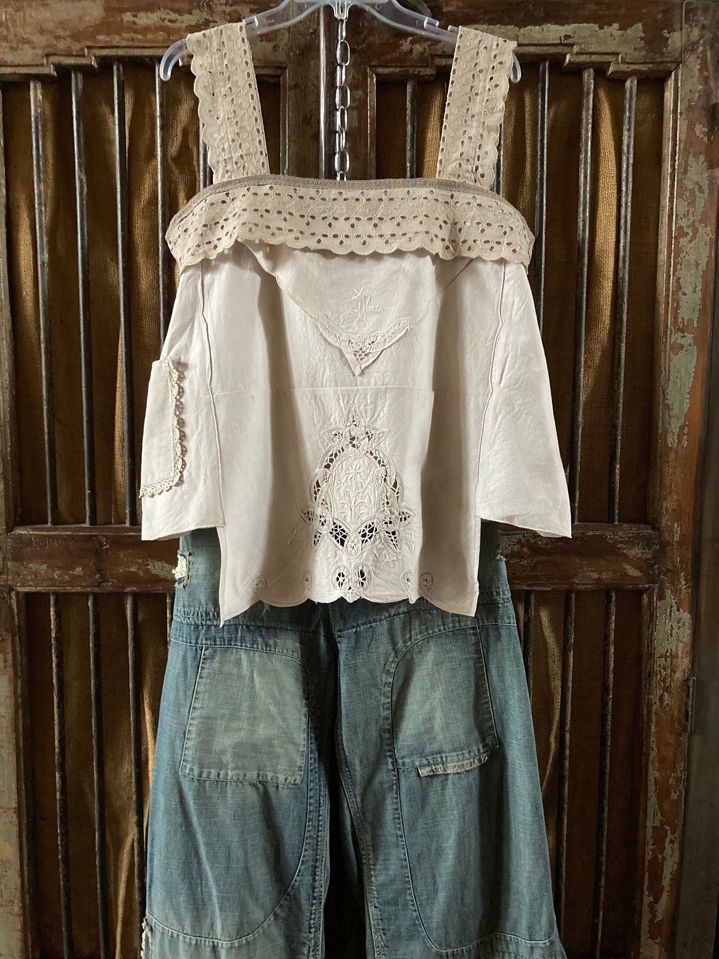 Vintage Tea Stained Camisole
