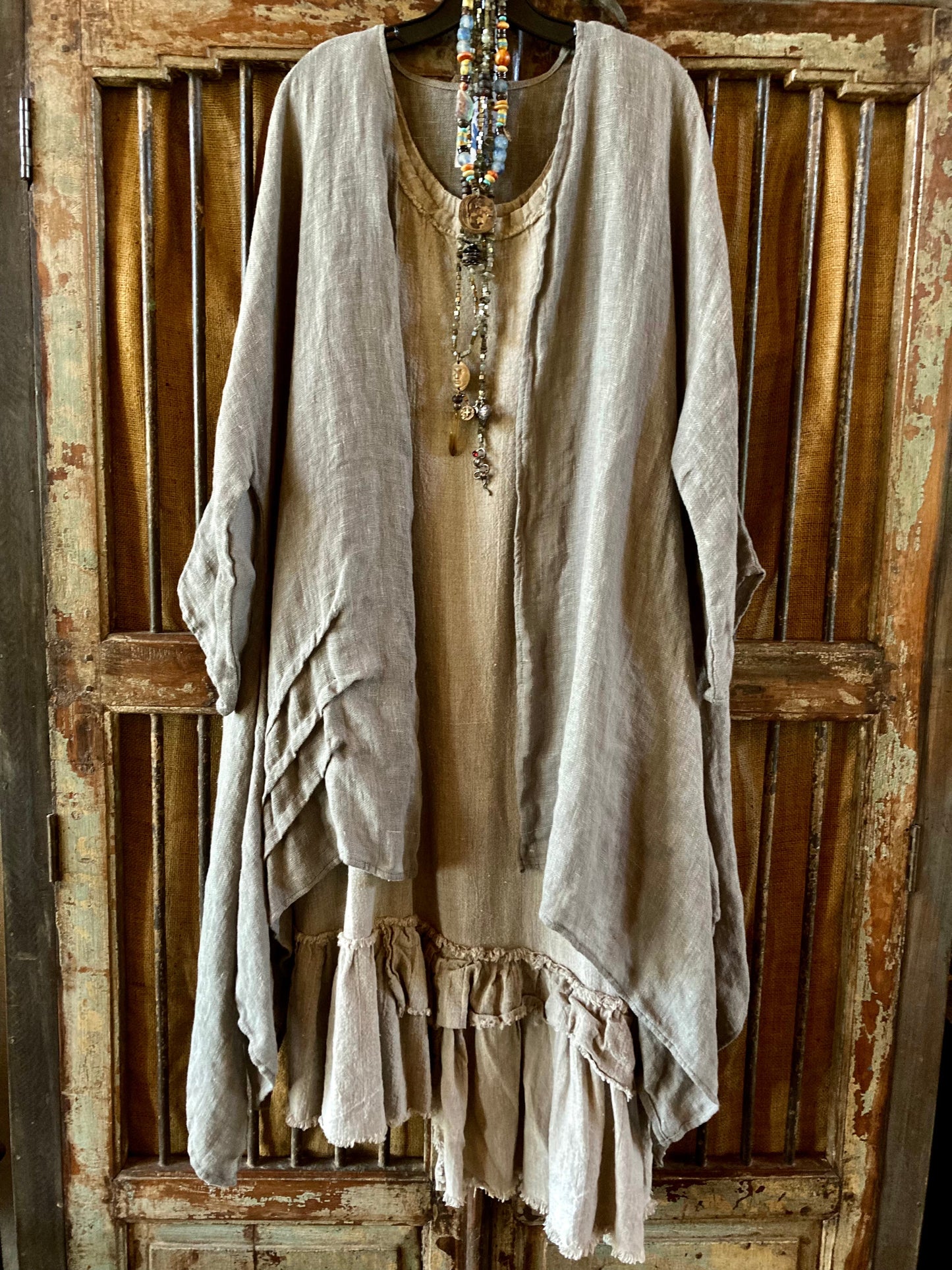 Linen Gauze Kimono