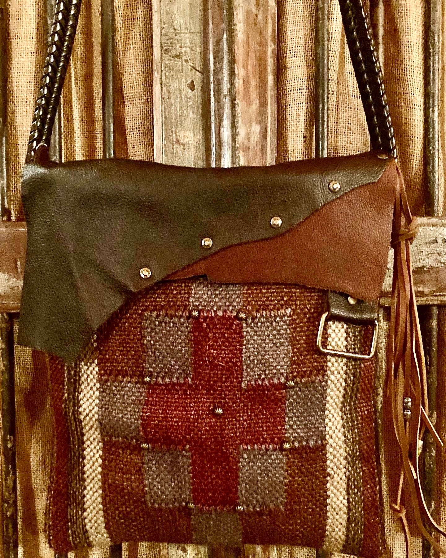 Wanderer Wool Kilim Handbag