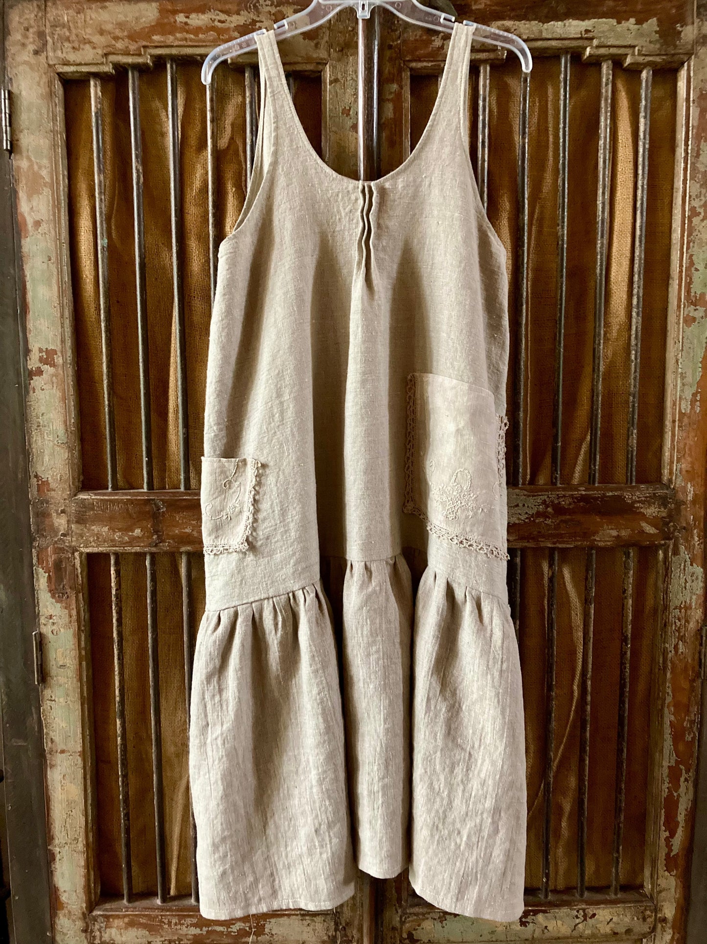 Flax Linen Market Slip