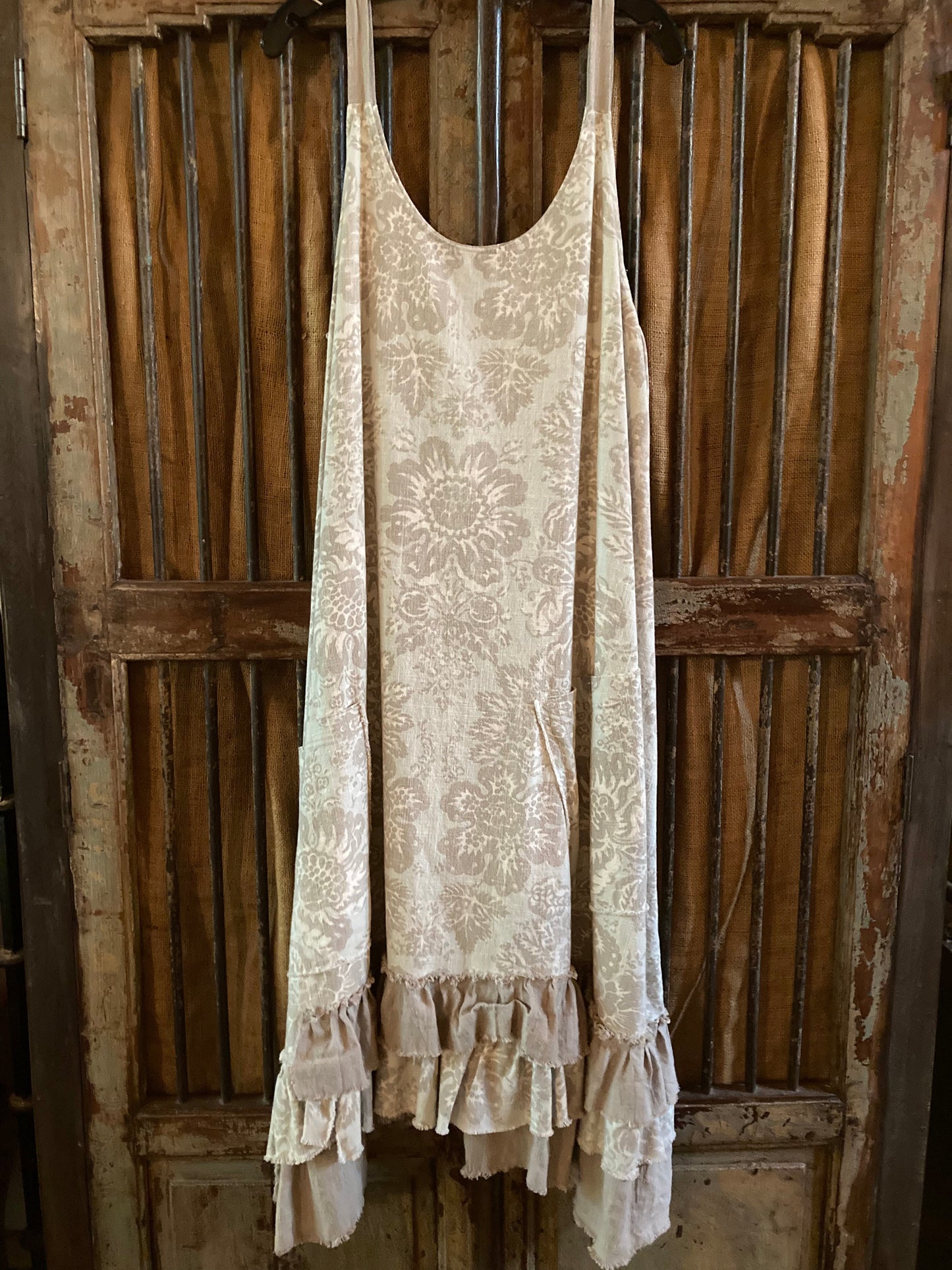 Spa Damask Linen Slip