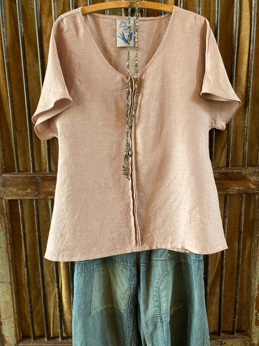 Peony Linen Tunic