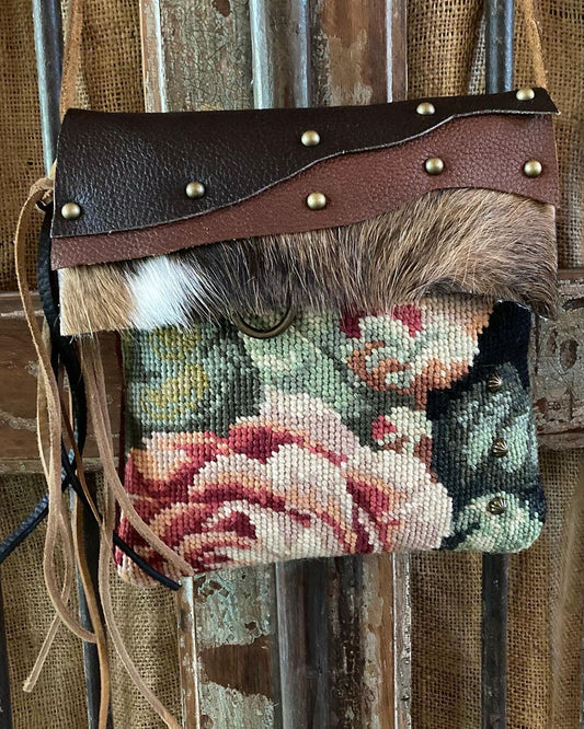 Needlepoint Priority Handbag