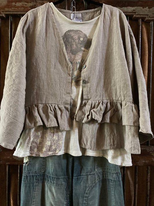 Linen Waistcoat
